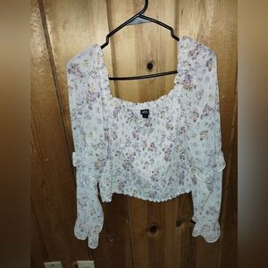 Floral Flowy Top